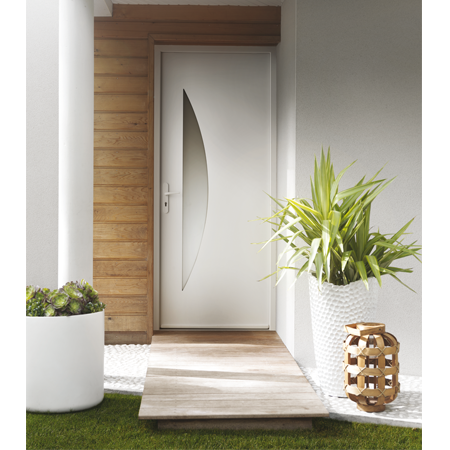 Portes d'entrée PVC